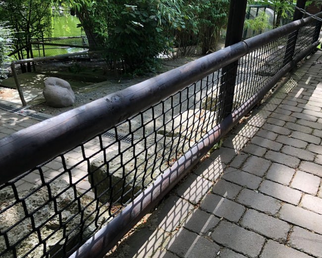 Kundenfoto von Balkonnetz per Quadratmeter (nach Maß) 