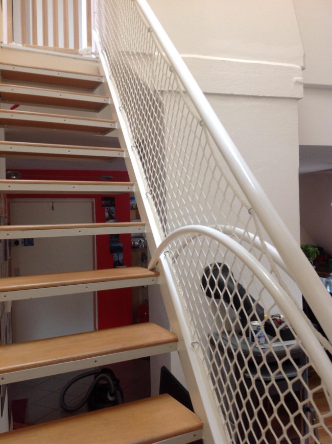 Kundenfoto von Stairway Safety Net by the m² 