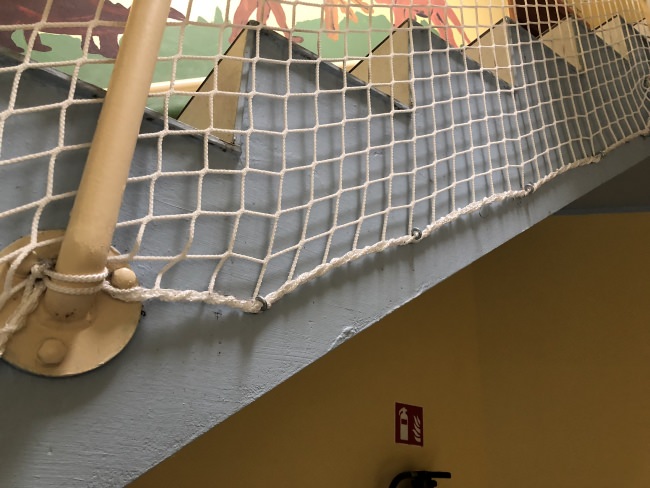 Kundenfoto von Stairway Safety Net by the m² 