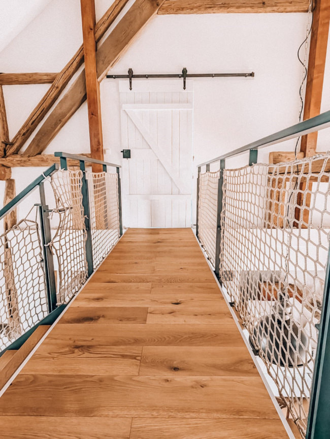 Kundenfoto von Safety Net for stairs/staircases by the m² 