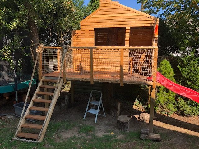 Kundenfoto von Kindergarten-Sicherungsnetz per m² (nach Maß) 