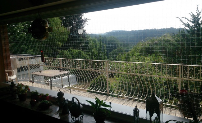 Kundenfoto von Taubenschutznetz per m² (nach Maß) 