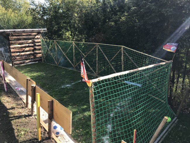 Kundenfoto von Ballfangnetz für Football per m² (nach Maß) 