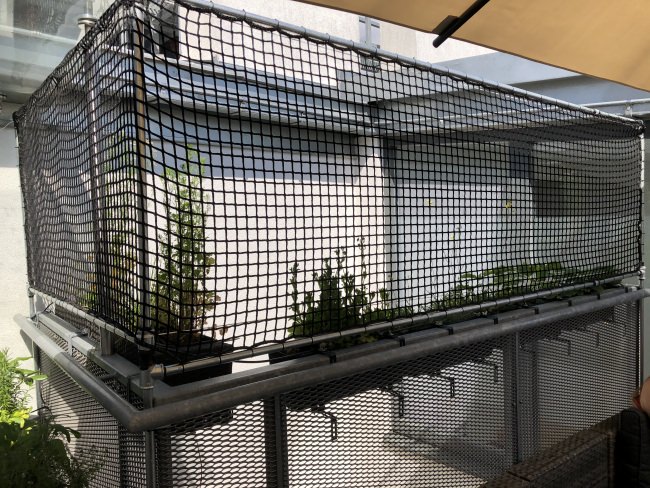 Kundenfoto von Kindergarten Safety Net by the m² (Custom-Made), Black 