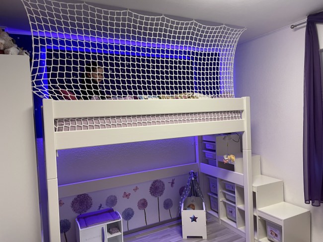 Kundenfoto von Kindergarten-Sicherungsnetz per m² (nach Maß) 