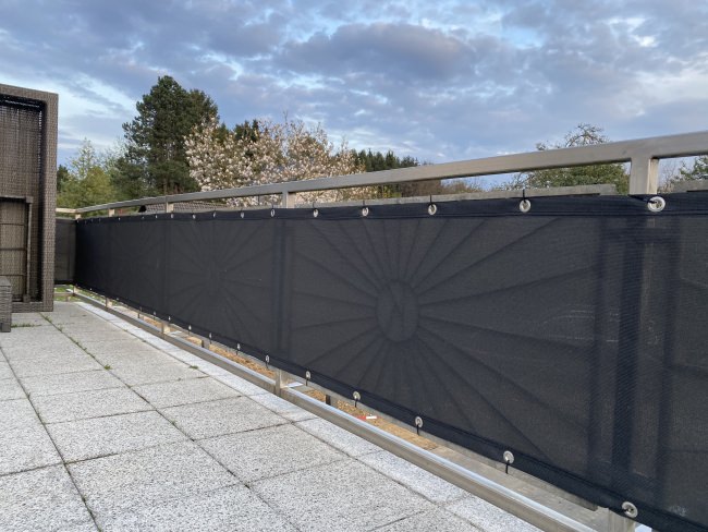 Kundenfoto von Opaque Screen Netting by the m² (Custom-Made) 