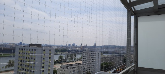 Kundenfoto von Taubenschutznetz per m² (nach Maß) 