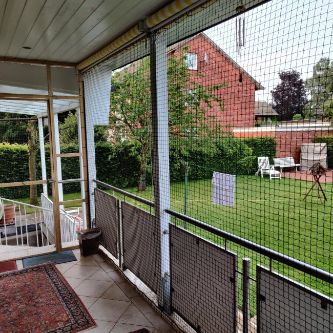 Kundenfoto von Cat Safety Net by the m² (Custom-Made) 