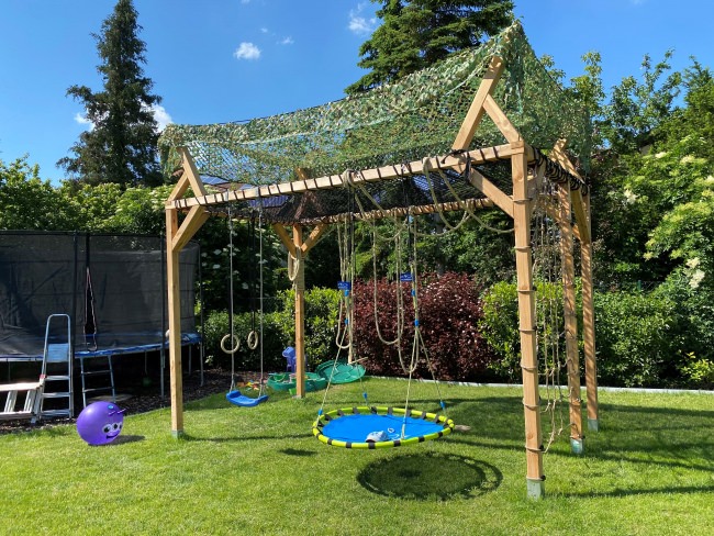 Kundenfoto von Fall Safety Net by the m² (Custom-Made), EN 1263 