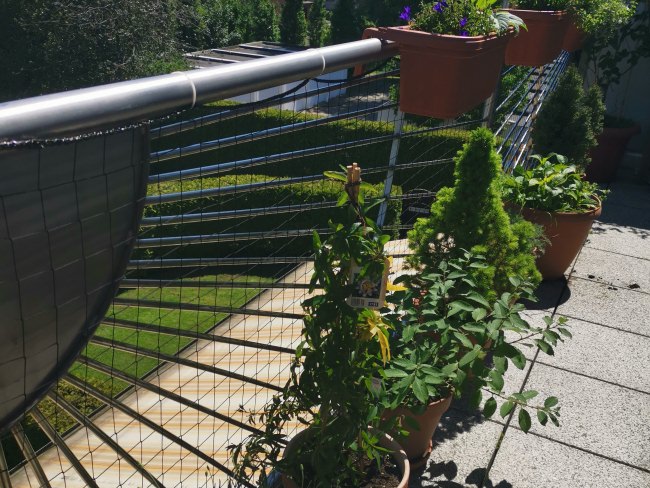 Kundenfoto von Taubenschutznetz per m² (nach Maß) 