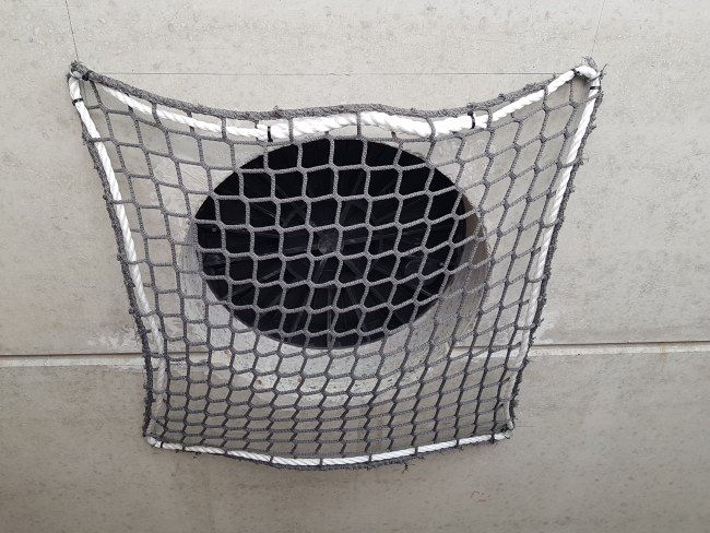 Kundenfoto von Fall Safety Net by the m² (Custom-Made), EN 1263 