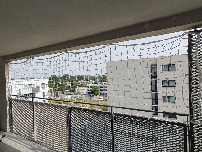 Kundenfoto von Bauschutznetz DIN EN 1263-1 per m² (nach Maß) 