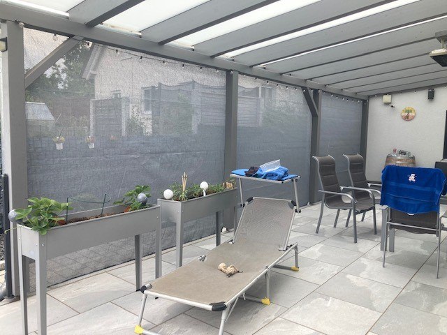 Kundenfoto von Windschutznetz nach Maß für Heim, Garten und Sport 