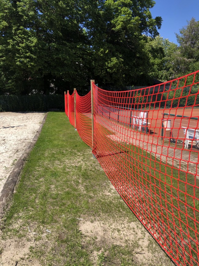 Kundenfoto von Gerüstnetz 2,00 x 5,00 m nach DIN EN 1263-1 