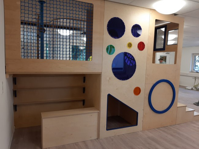 Kundenfoto von Kindergarten-Sicherungsnetz per m² (nach Maß) 