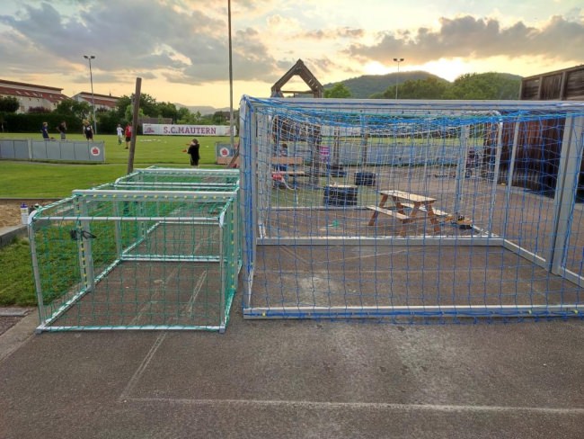 Kundenfoto von Customized Soccer Goal Net 