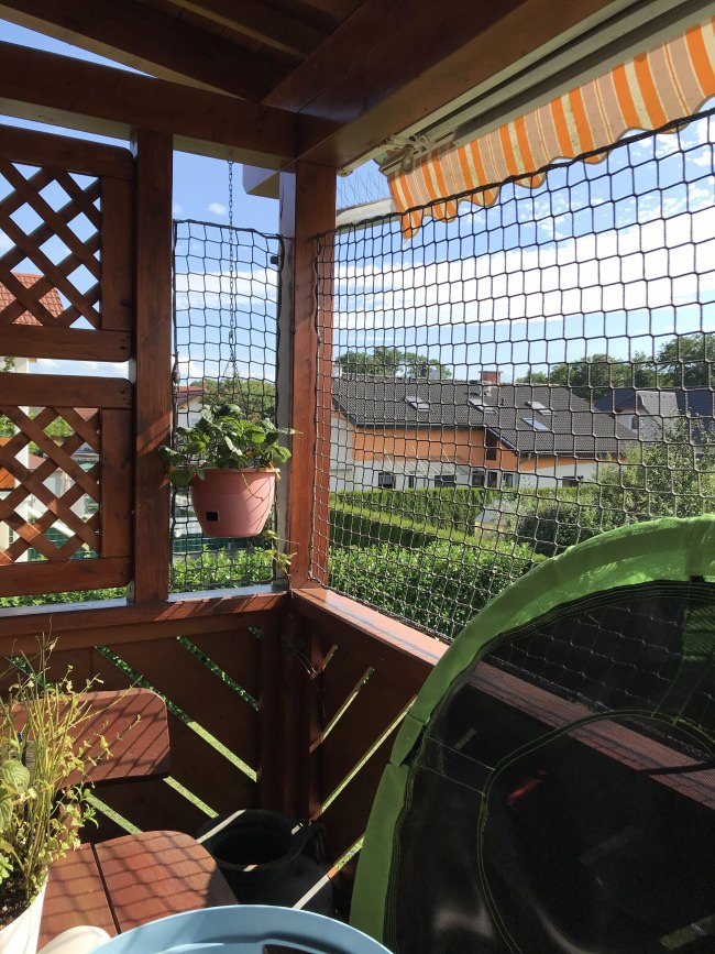 Kundenfoto von Staircase Safety Net by the m² (Made to Measure) 