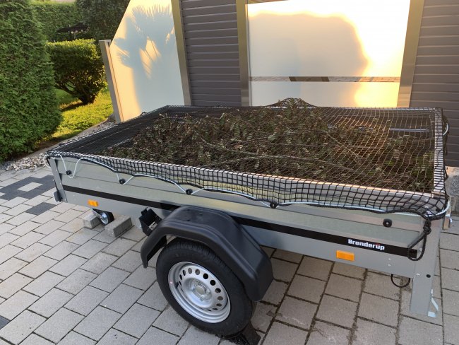 Kundenfoto von Trailer Netting Cover 1.50 x 2.20 m, Black 