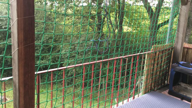 Kundenfoto von Gerüstnetz 2,00 x 5,00 m nach DIN EN 1263-1 