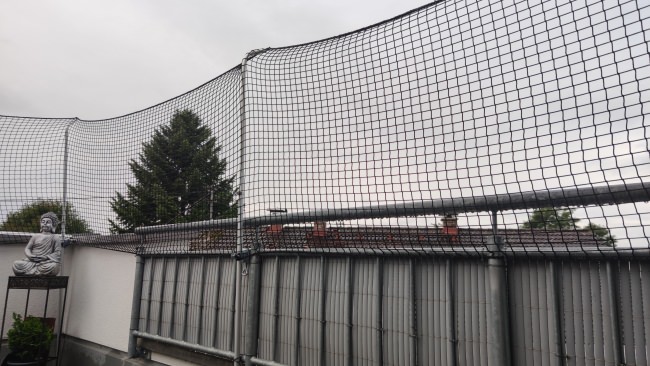 Kundenfoto von Sicherheitsnetz per m² (nach Maß) 1,8/30 mm 