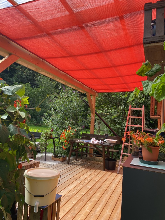 Kundenfoto von Privacy Netting - 50% - by the m² (Custom-Made) 