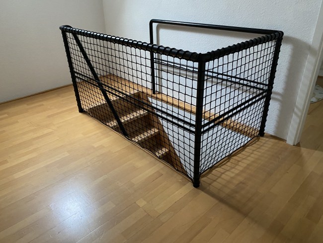 Kundenfoto von Staircase Safety Net by the m² (Made to Measure) 
