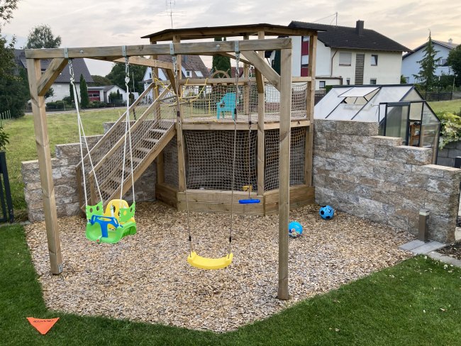 Kundenfoto von Staircase Safety Net by the m² (Made to Measure) 