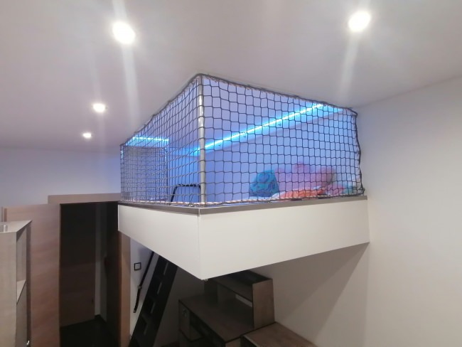 Kundenfoto von Loft Safety Net by the m² (Custom-Made) 