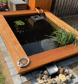 Kundenfoto von Taubenschutznetz per m² (nach Maß) 