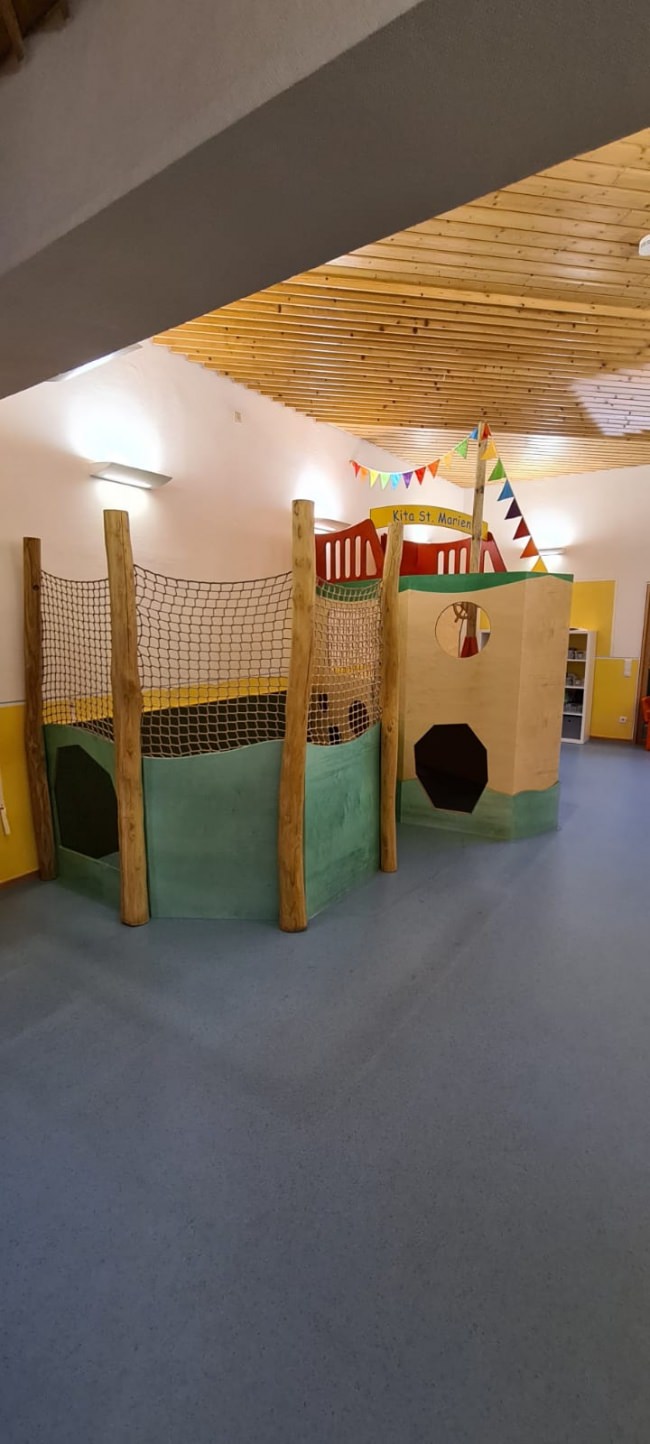 Kundenfoto von Kindergarten-Sicherungsnetz per m² (nach Maß) 