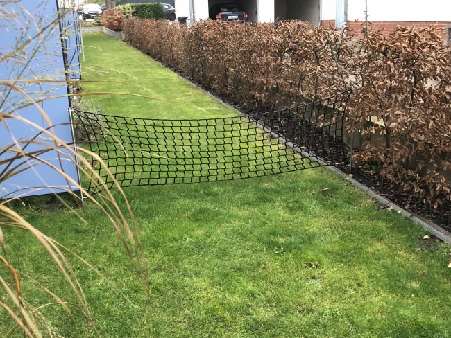 Kundenfoto von Sicherheitsnetz per m² (nach Maß) 5,0/60 mm 