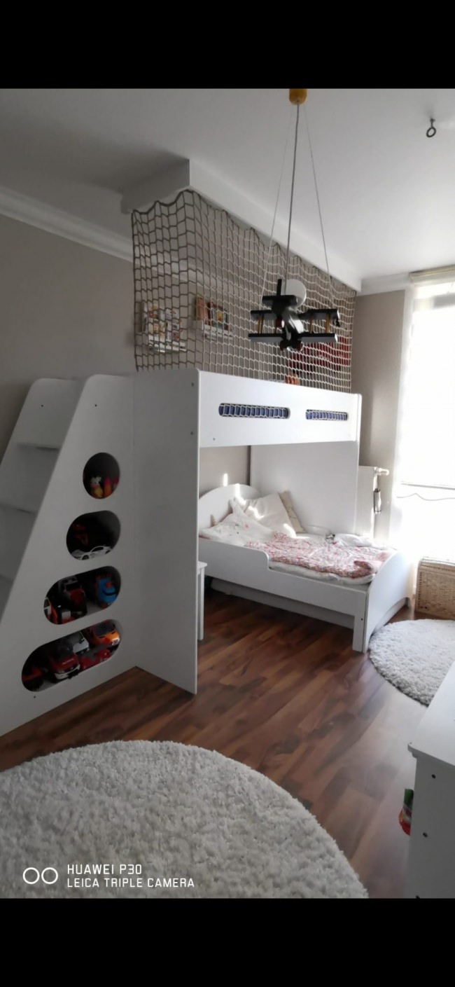 Kundenfoto von Kindergarten-Sicherungsnetz per m² (nach Maß) 