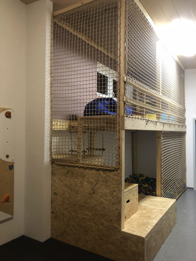 Kundenfoto von Kindergarten-Sicherungsnetz per m² (nach Maß) 