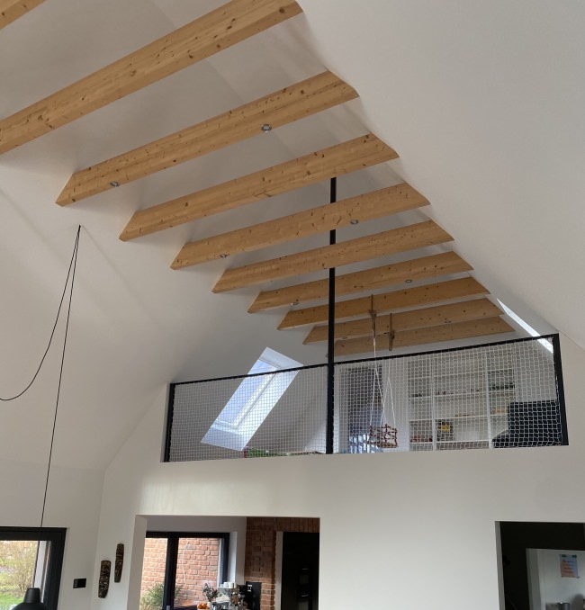 Kundenfoto von Net by Square Meter (Made to Measure) 3.0/35 mm, White 