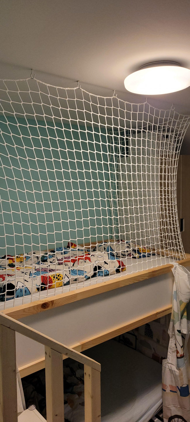 Kundenfoto von Bauschutznetz DIN EN 1263-1 per m² (nach Maß) 