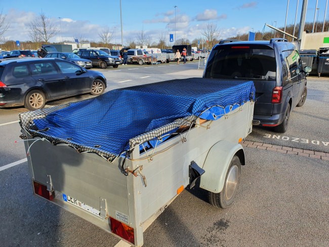 Kundenfoto von Trailer Net 1.50 x 2.70 m, Black 