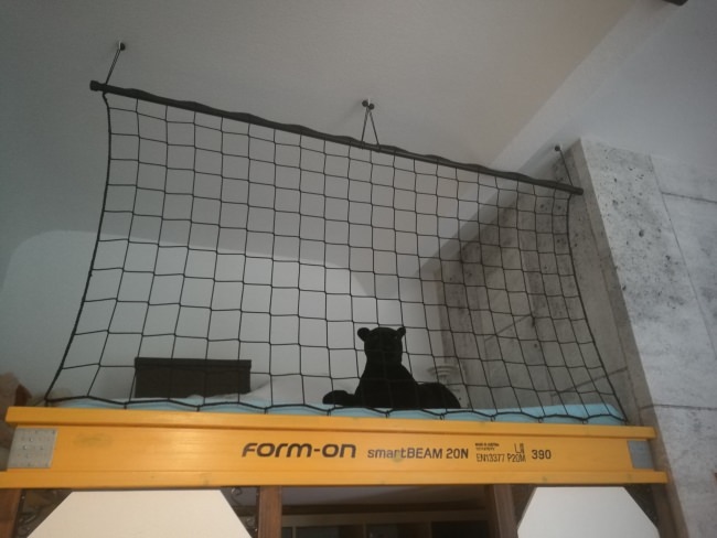 Kundenfoto von Sicherheitsnetz per m² (nach Maß) 