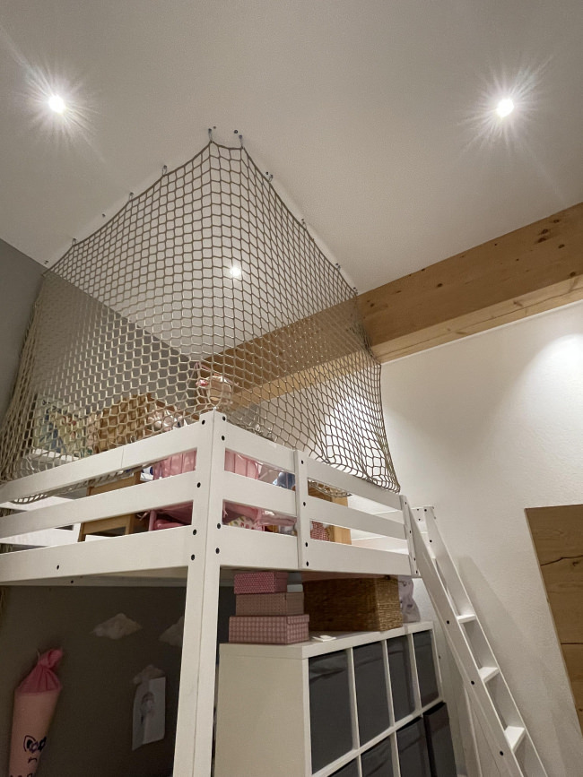 Kundenfoto von Kindergarten-Sicherungsnetz per m² (nach Maß) 