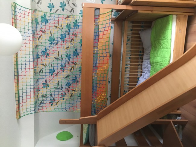 Kundenfoto von Loft Bed Net by the m² (Made to Measure) 
