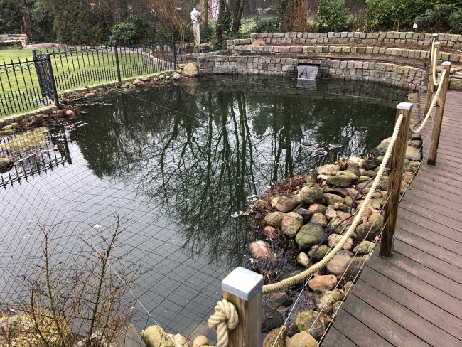 Kundenfoto von Aviary Net by the m² (Custom-Made), black 