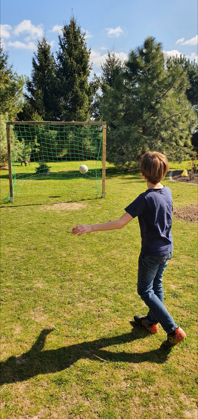 Kundenfoto von Customized Soccer Goal Net 