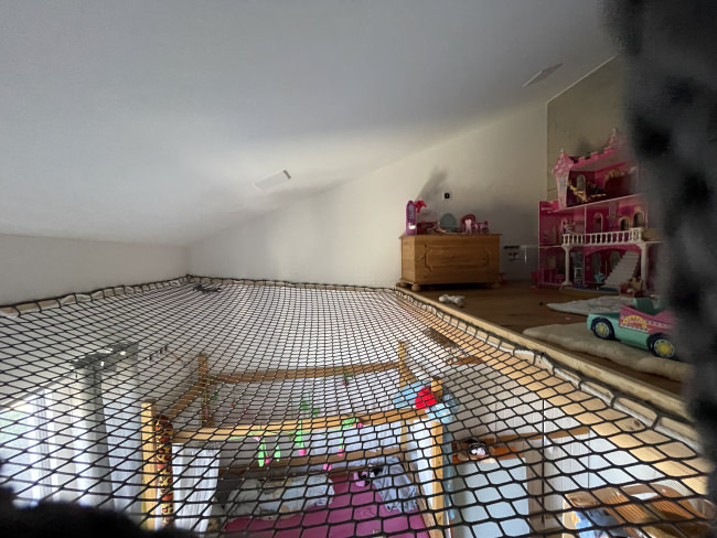 Kundenfoto von Fall Safety Net by the m² (Custom-Made), EN 1263 