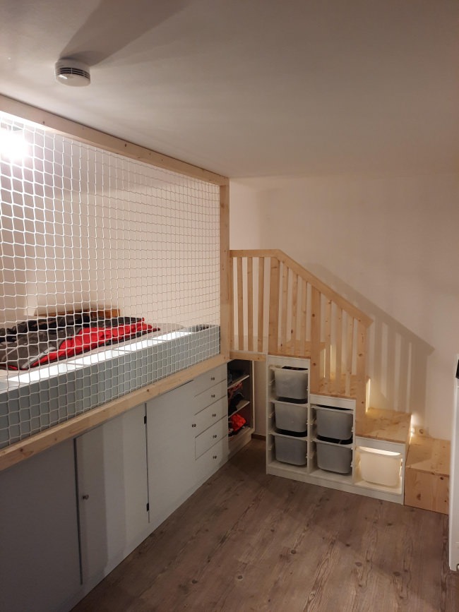 Kundenfoto von Loft Safety Net by the m² (Custom-Made) 