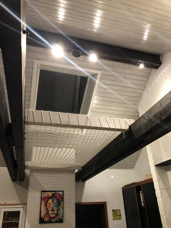 Kundenfoto von Fall Safety Net by the m² (Custom-Made), EN 1263 