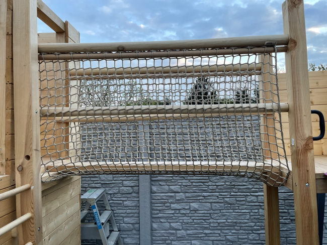 Kundenfoto von Kindergarten-Sicherungsnetz per m² (nach Maß) 