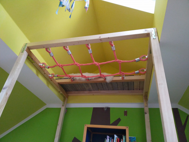 Kundenfoto von Massives Kletternetz nach Maß 