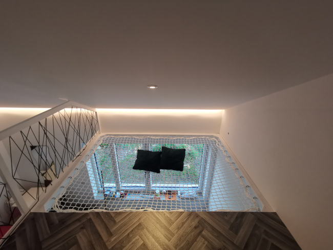 Kundenfoto von Fall Safety Net by the m² (Custom-Made), EN 1263 