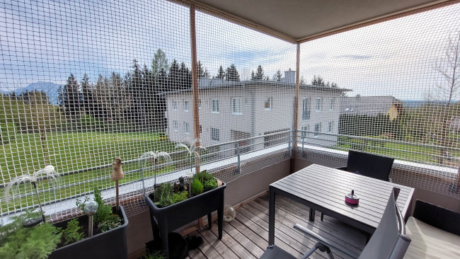 Kundenfoto von Extra Strong Cat Safety Net, Custom-Made 