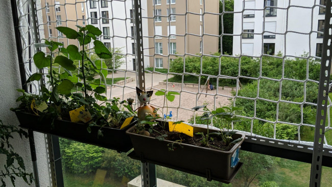 Kundenfoto von Bauschutznetz DIN EN 1263-1 per m² (nach Maß) 