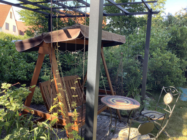 Kundenfoto von Climbing Plant Net by the m² (Trellis Netting), Black 